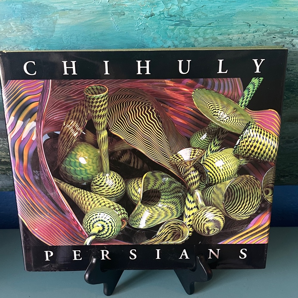 Chihuly Glass Artist - Persian Hardcover Coffee Table Book